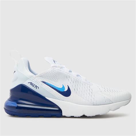 nike air max 270 flyknit weiß blau|Nike men's 270 Air Max.